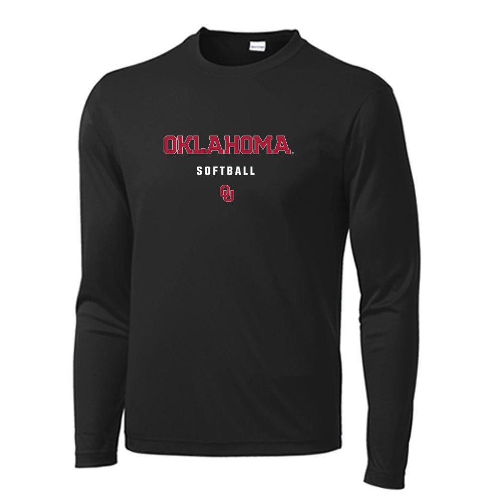 Oklahoma - NCAA Softball : Kinzie Hansen - Activewear Long Sleeve T-Shirt