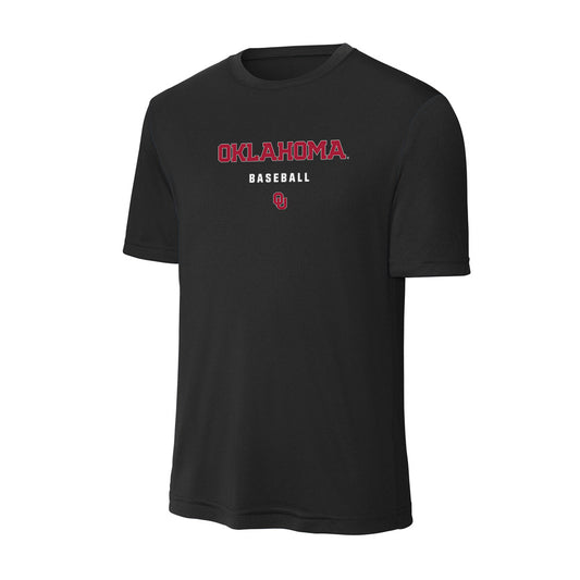 Oklahoma - NCAA Baseball : Myles Davis - Activewear T-Shirt-0