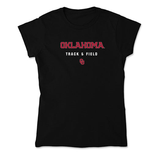 Oklahoma - NCAA Women's Track & Field : Tyley Dotson - Soft Style Women’s T-Shirt-0