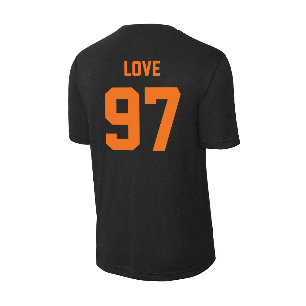 Virginia Tech - NCAA Football : John Love - Activewear T-Shirt-1