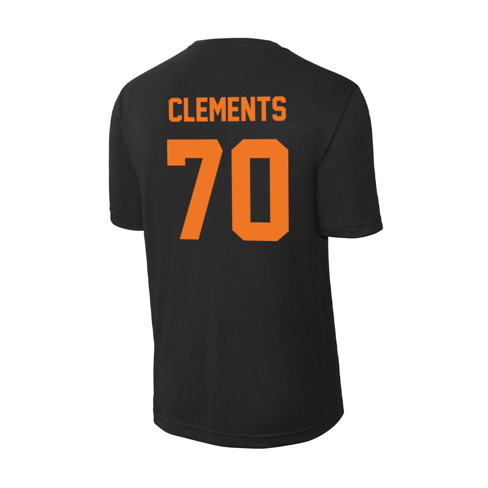 Virginia Tech - NCAA Football : Parker Clements - Activewear T-Shirt-1