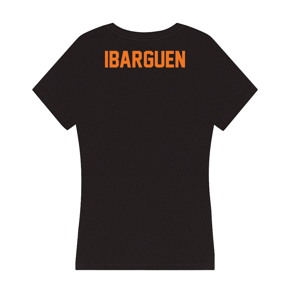 Virginia Tech - Dance Team : Lauren Ibarguen - Women's V-Neck T-Shirt-1