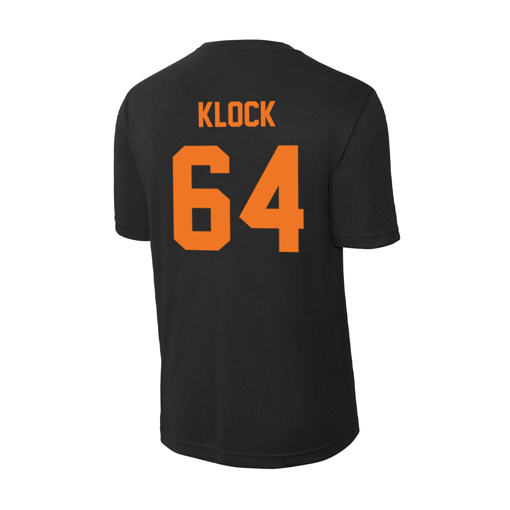 Virginia Tech - NCAA Football : Elijah Klock - Activewear T-Shirt-1