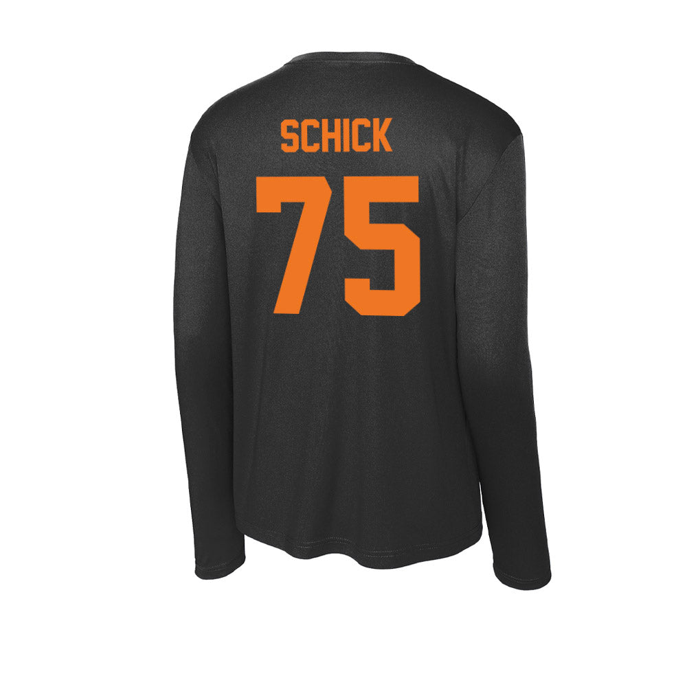 Virginia Tech - NCAA Football : Bob Schick - Activewear Long Sleeve T-Shirt-1