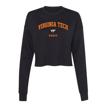 Virginia Tech - Dance Team : Lauren Ibarguen - Women's Cropped Crew Fleece-0