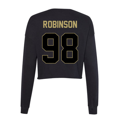 Central Florida - NCAA Football : Tyreek'e Robinson - Women's Cropped Crew Fleece-1