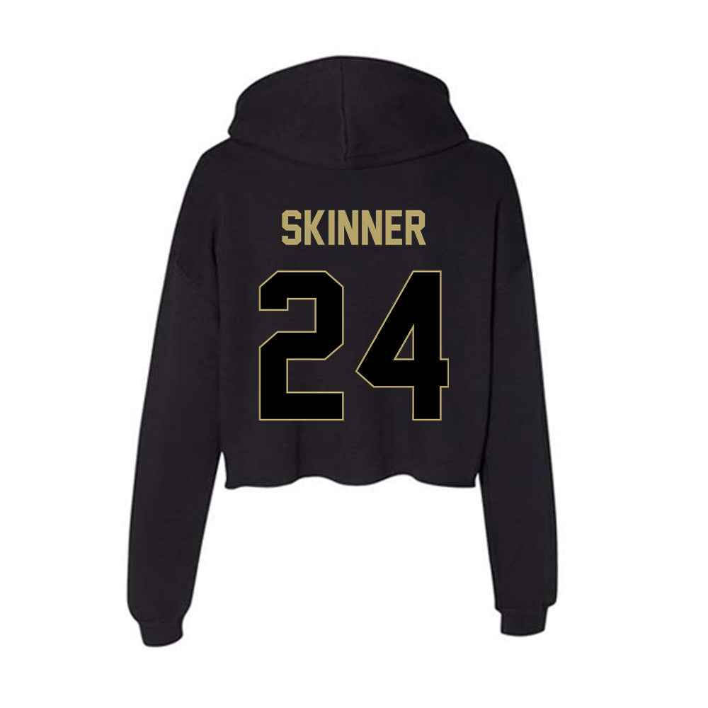 Central Florida - NCAA Baseball : Zak Skinner - Women's Crop Fleece Hoodie-1