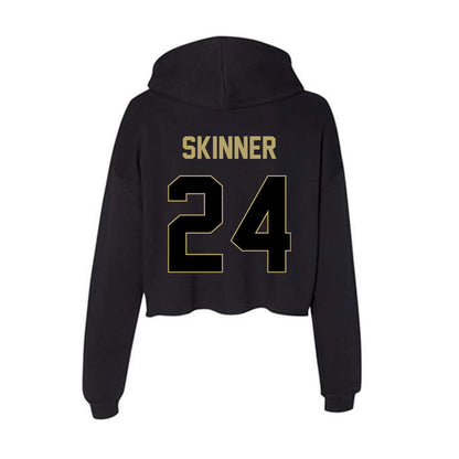 Central Florida - NCAA Baseball : Zak Skinner - Women's Crop Fleece Hoodie-1