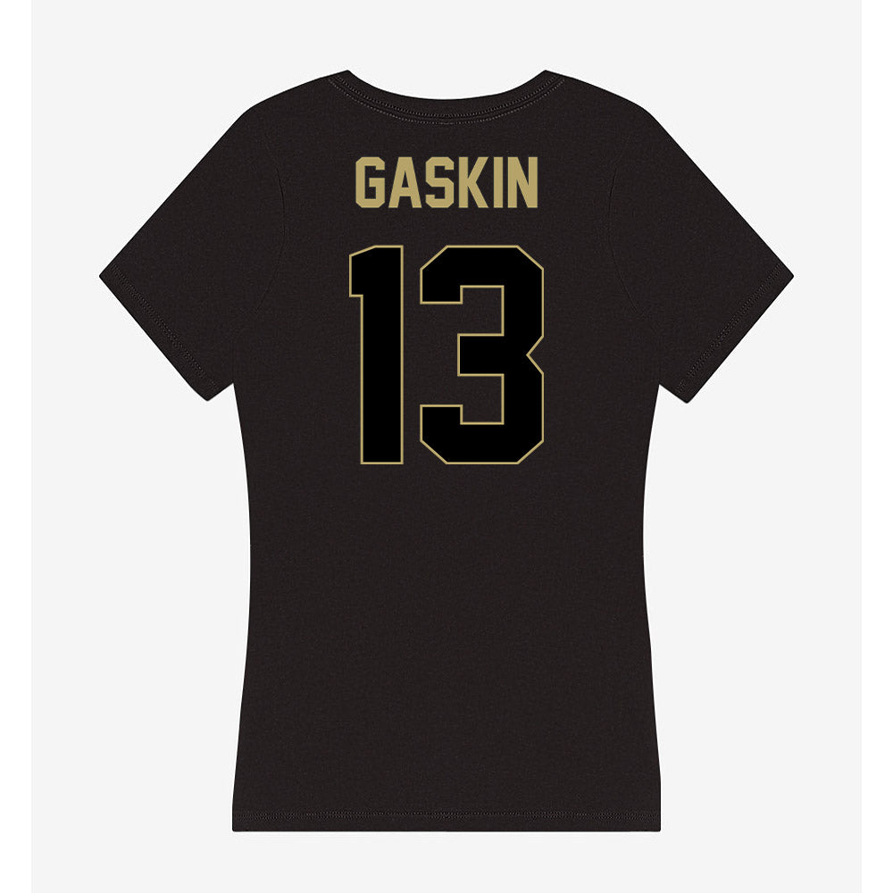 Central Florida - NCAA Baseball : Cayden Gaskin - Women's V-Neck T-Shirt-1