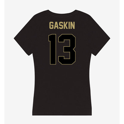 Central Florida - NCAA Baseball : Cayden Gaskin - Women's V-Neck T-Shirt-1