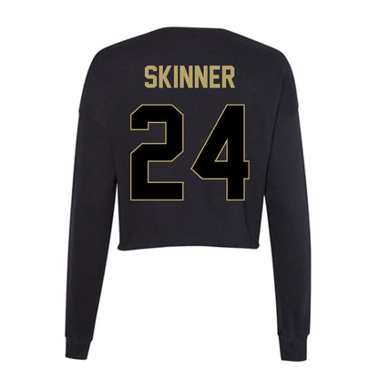 Central Florida - NCAA Baseball : Zak Skinner - Women's Cropped Crew Fleece-1