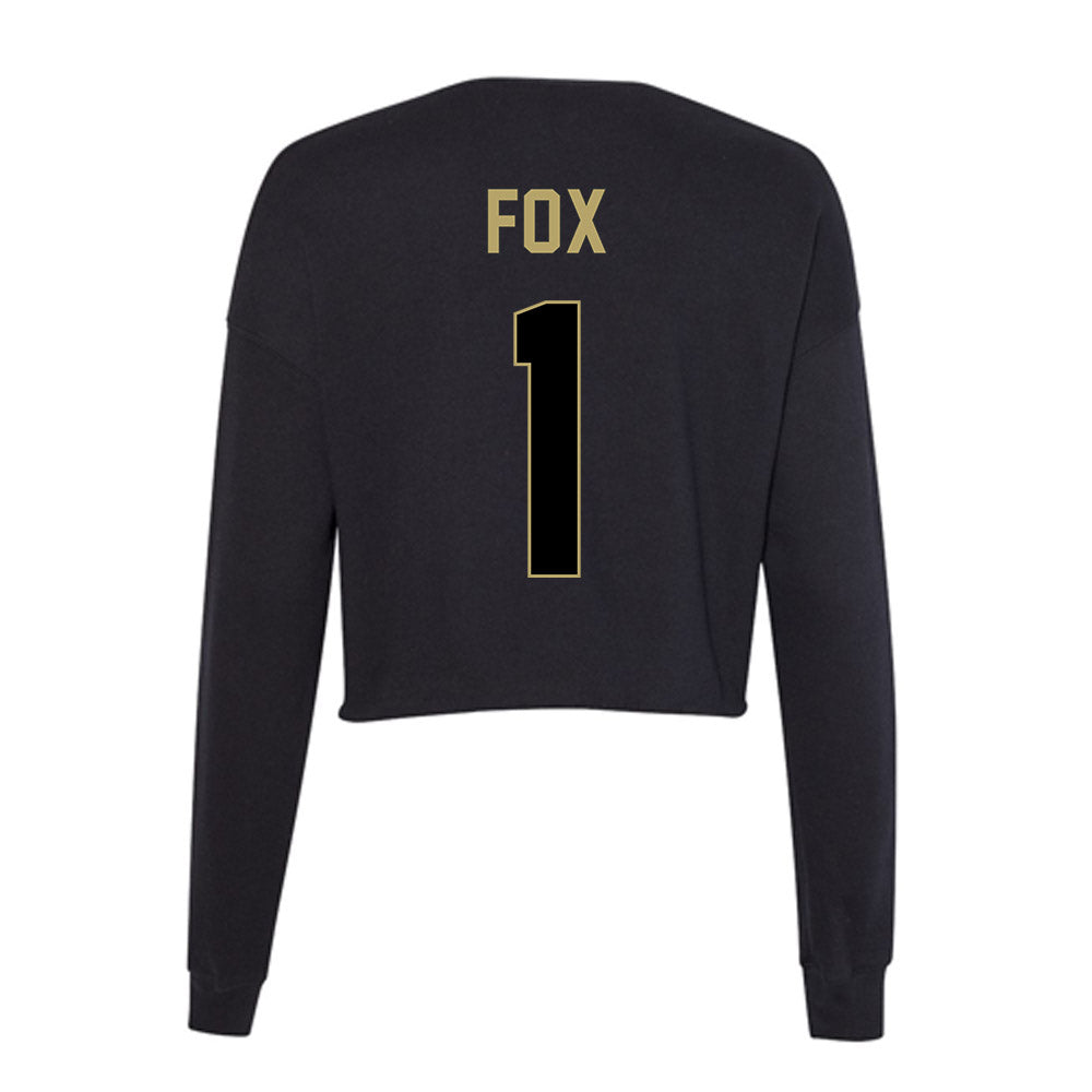 Central Florida - NCAA Football : Kylan Fox - Women's Cropped Crew Fleece-1