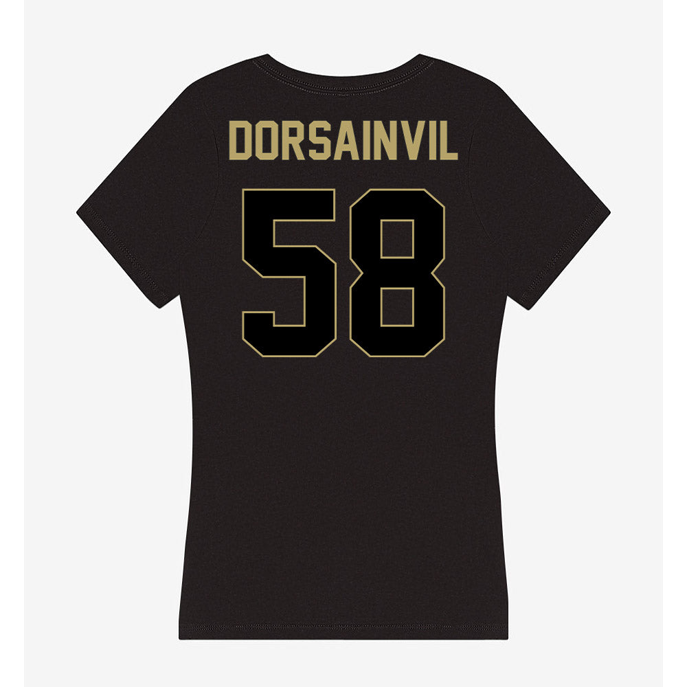 Central Florida - NCAA Football : Josh Dorsainvil - Women's V-Neck T-Shirt-1