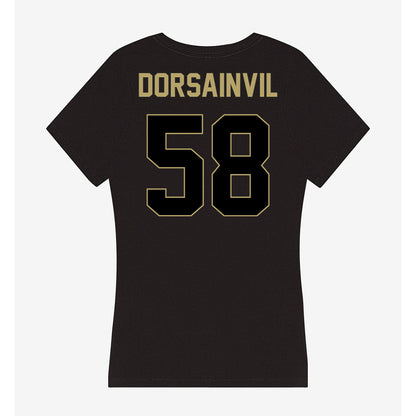 Central Florida - NCAA Football : Josh Dorsainvil - Women's V-Neck T-Shirt-1