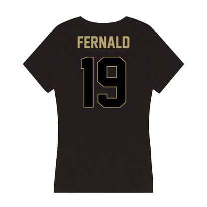 Central Florida - NCAA Baseball : Josh Fernald - Women's V-Neck T-Shirt-1