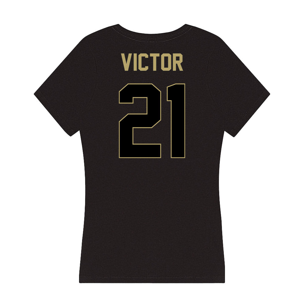 Central Florida - NCAA Baseball : Najer Victor - Women's V-Neck T-Shirt-1