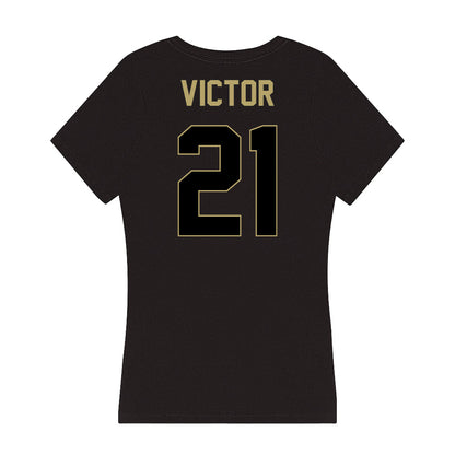 Central Florida - NCAA Baseball : Najer Victor - Women's V-Neck T-Shirt-1