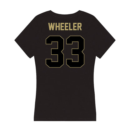 Central Florida - NCAA Baseball : Trey Wheeler - Women's V-Neck T-Shirt-1