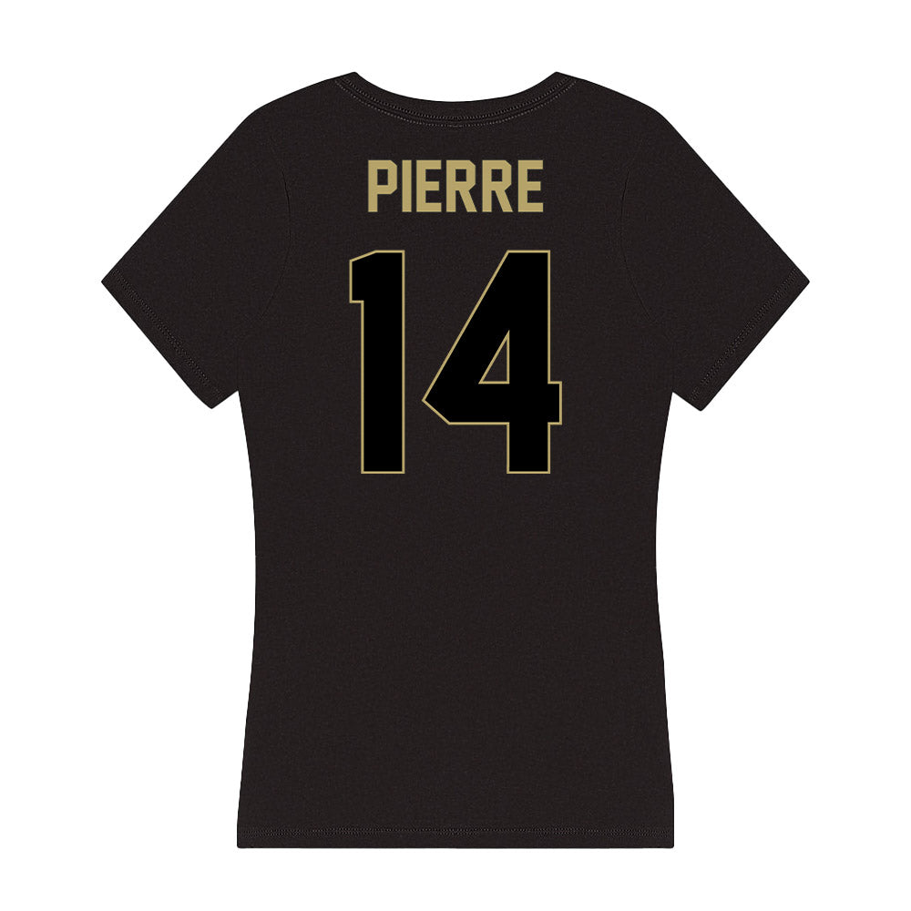 Central Florida - NCAA Football : Jesiah Pierre - Women's V-Neck T-Shirt-1