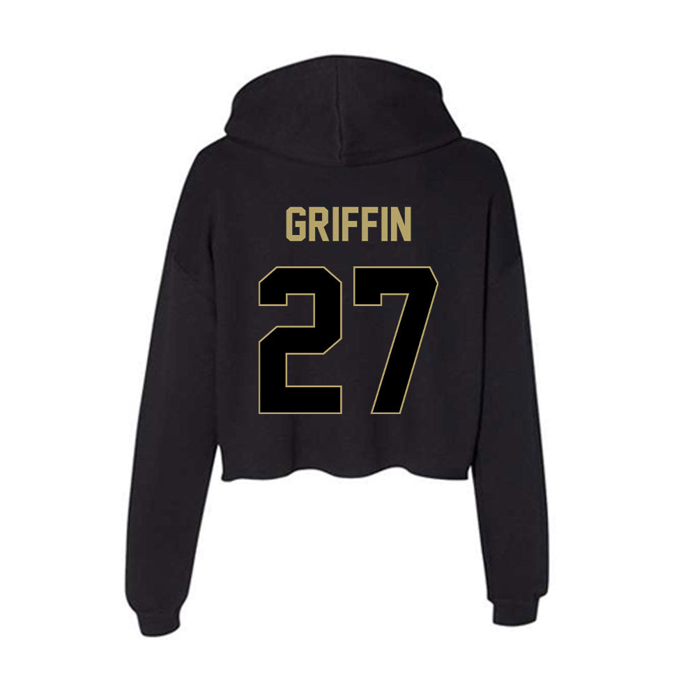 Central Florida - NCAA Softball : Ashleigh Griffin - Women's Crop Fleece Hoodie-1