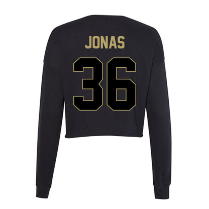 Central Florida - NCAA Baseball : Bo Jonas - Women's Cropped Crew Fleece-1