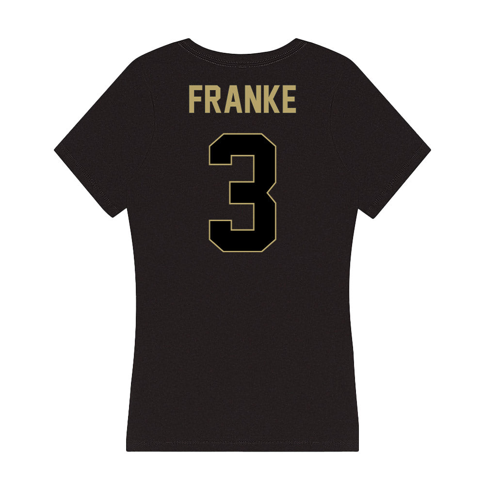 Central Florida - NCAA Women's Soccer : Guta Franke - Women's V-Neck T-Shirt-1