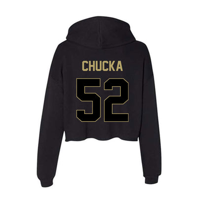 Central Florida - NCAA Baseball : Stephen Chucka - Women's Crop Fleece Hoodie-1
