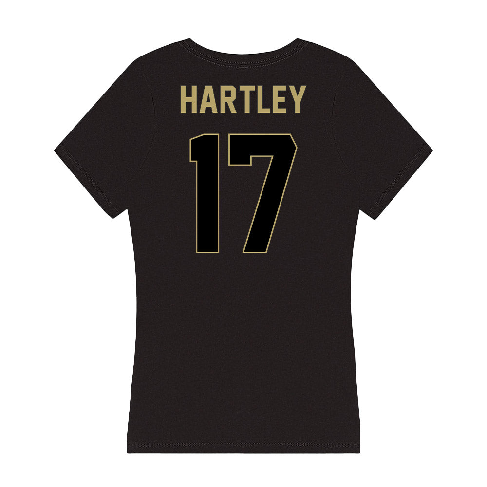 Central Florida - NCAA Baseball : Wiley Hartley - Women's V-Neck T-Shirt-1