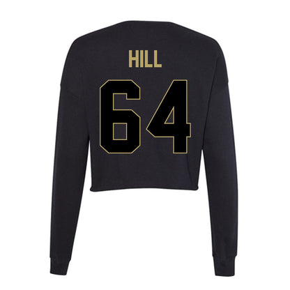  - NCAA Football : Shaheem Hill - Women's Cropped Crew Fleece-1