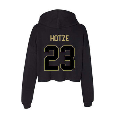 Central Florida - NCAA Men's Tennis : Luca hotze - Women's Crop Fleece Hoodie-1