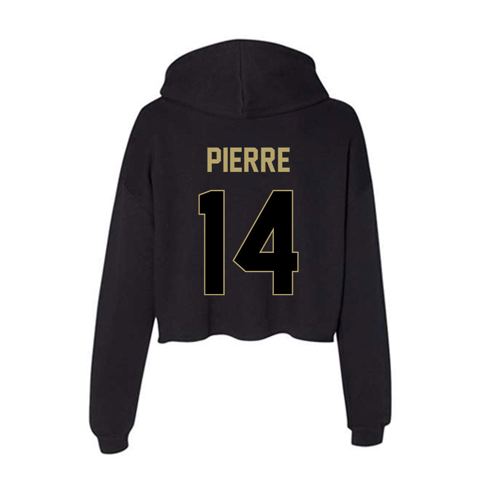 Central Florida - NCAA Football : Jesiah Pierre - Women's Crop Fleece Hoodie-1