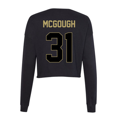 Central Florida - NCAA Football : Noah McGough - Women's Cropped Crew Fleece-1