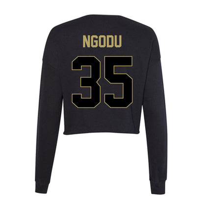 Central Florida - NCAA Women's Basketball : Khyala Ngodu - Women's Cropped Crew Fleece-1