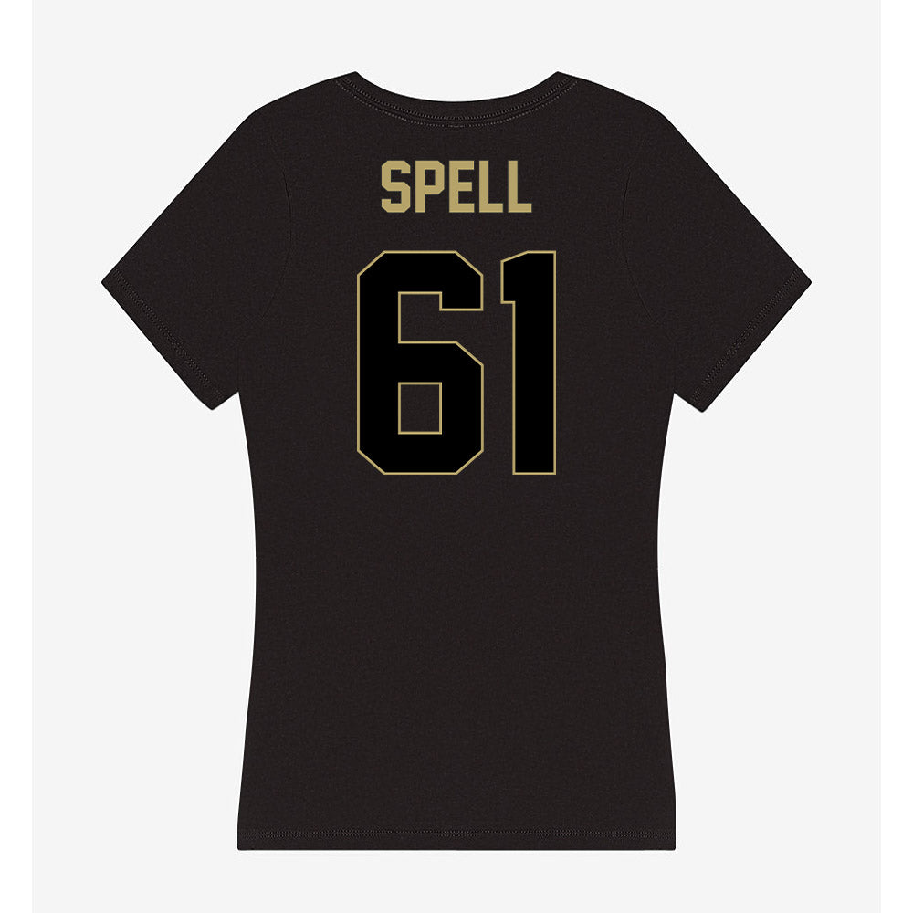 Central Florida - NCAA Football : Owen Spell - Women's V-Neck T-Shirt-1