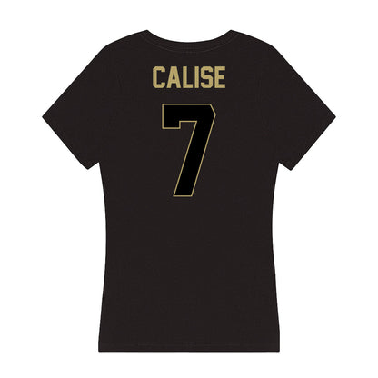 Central Florida - NCAA Baseball : Braden Calise - Women's V-Neck T-Shirt-1