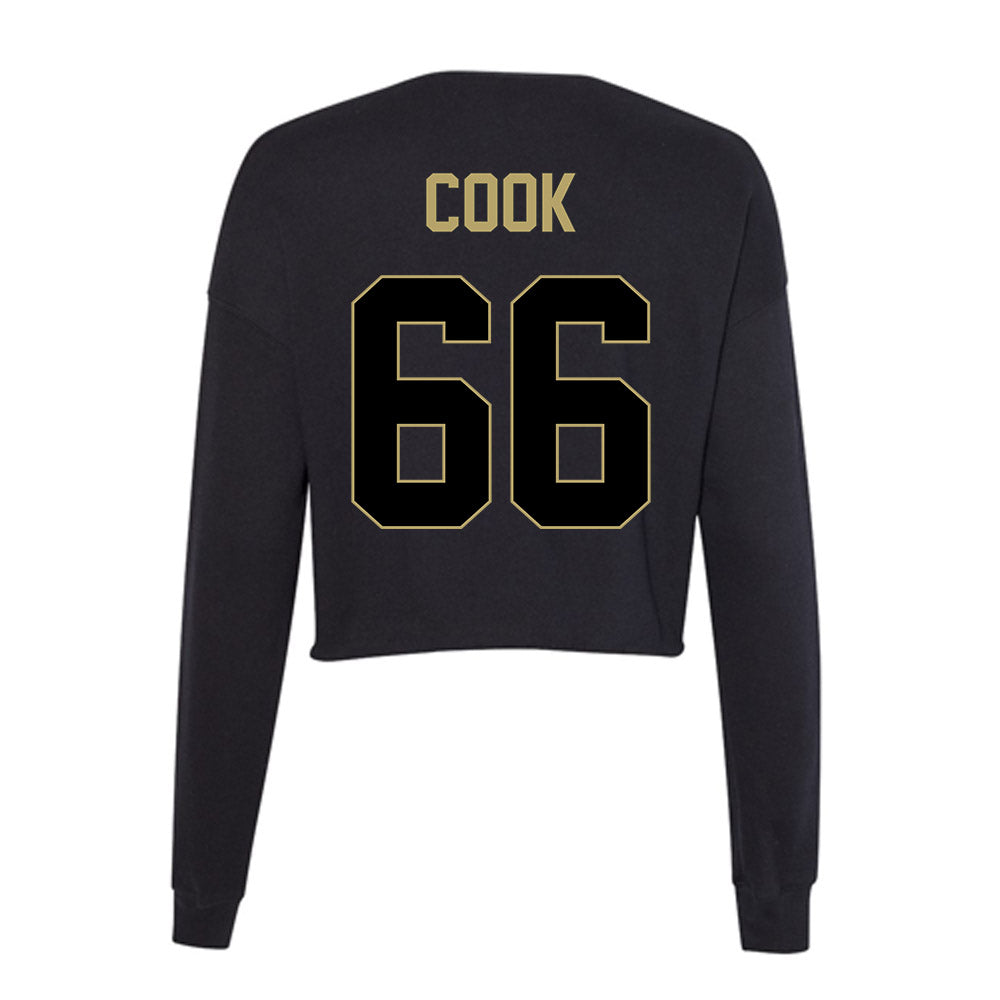 Central Florida - NCAA Football : Colin Cook - Women's Cropped Crew Fleece-1