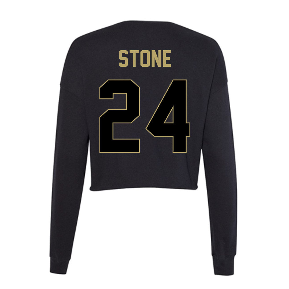 Central Florida - NCAA Baseball : Dakota Stone - Women's Cropped Crew Fleece-1