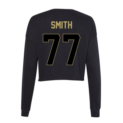 Central Florida - NCAA Football : Keegan Smith - Women's Cropped Crew Fleece-1