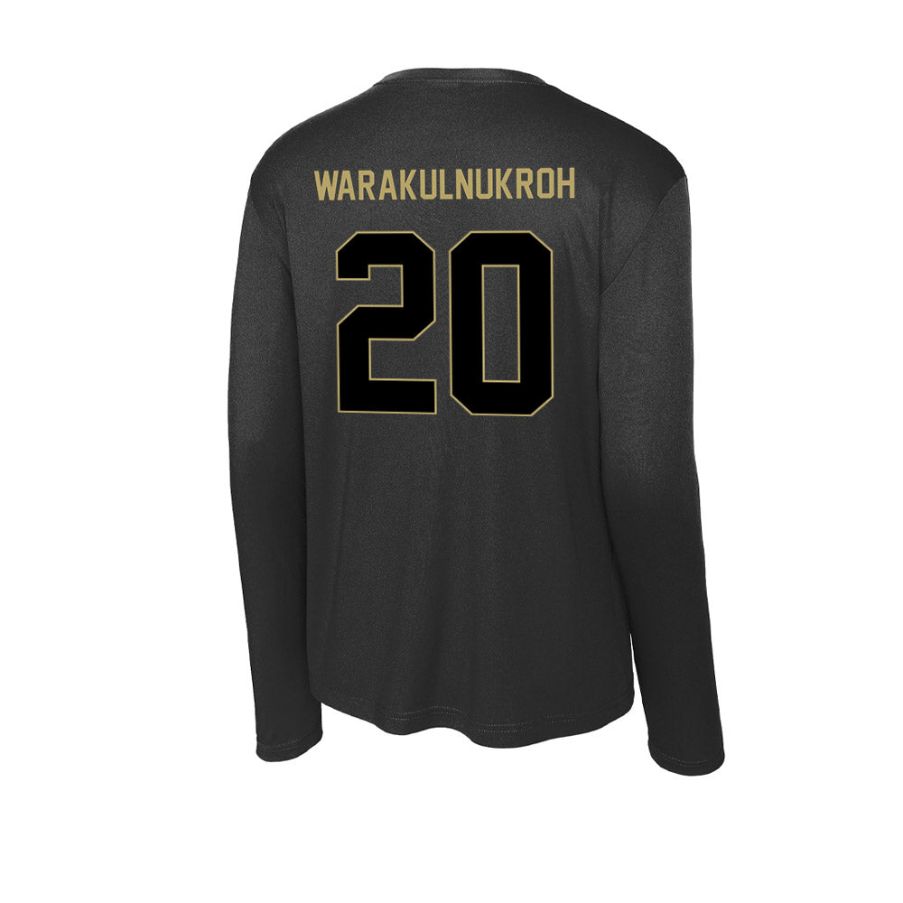 Central Florida - NCAA Men's Basketball : Poohpha Warakulnukroh - Activewear Long Sleeve T-Shirt-1