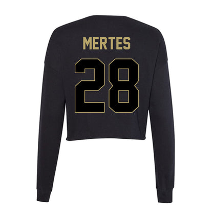 Central Florida - NCAA Softball : Izzy Mertes - Women's Cropped Crew Fleece-1