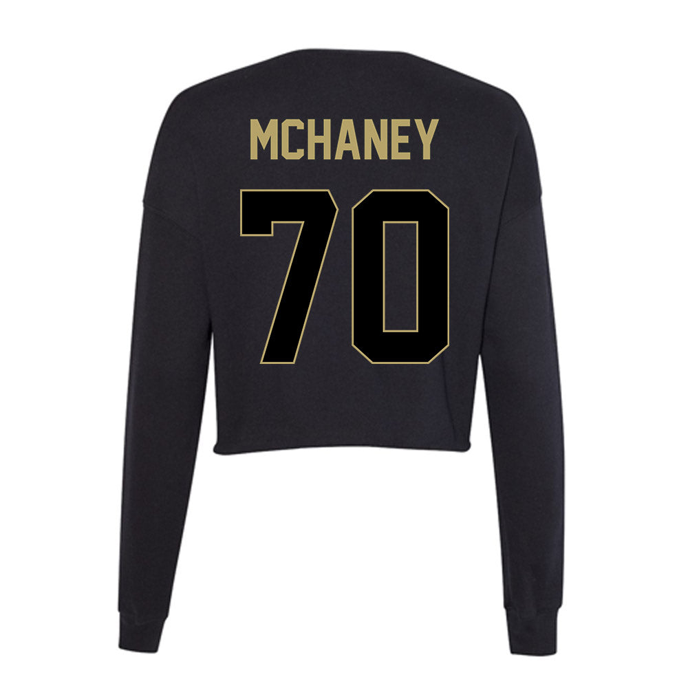 Central Florida - NCAA Football : Raishaun McHaney - Women's Cropped Crew Fleece-1