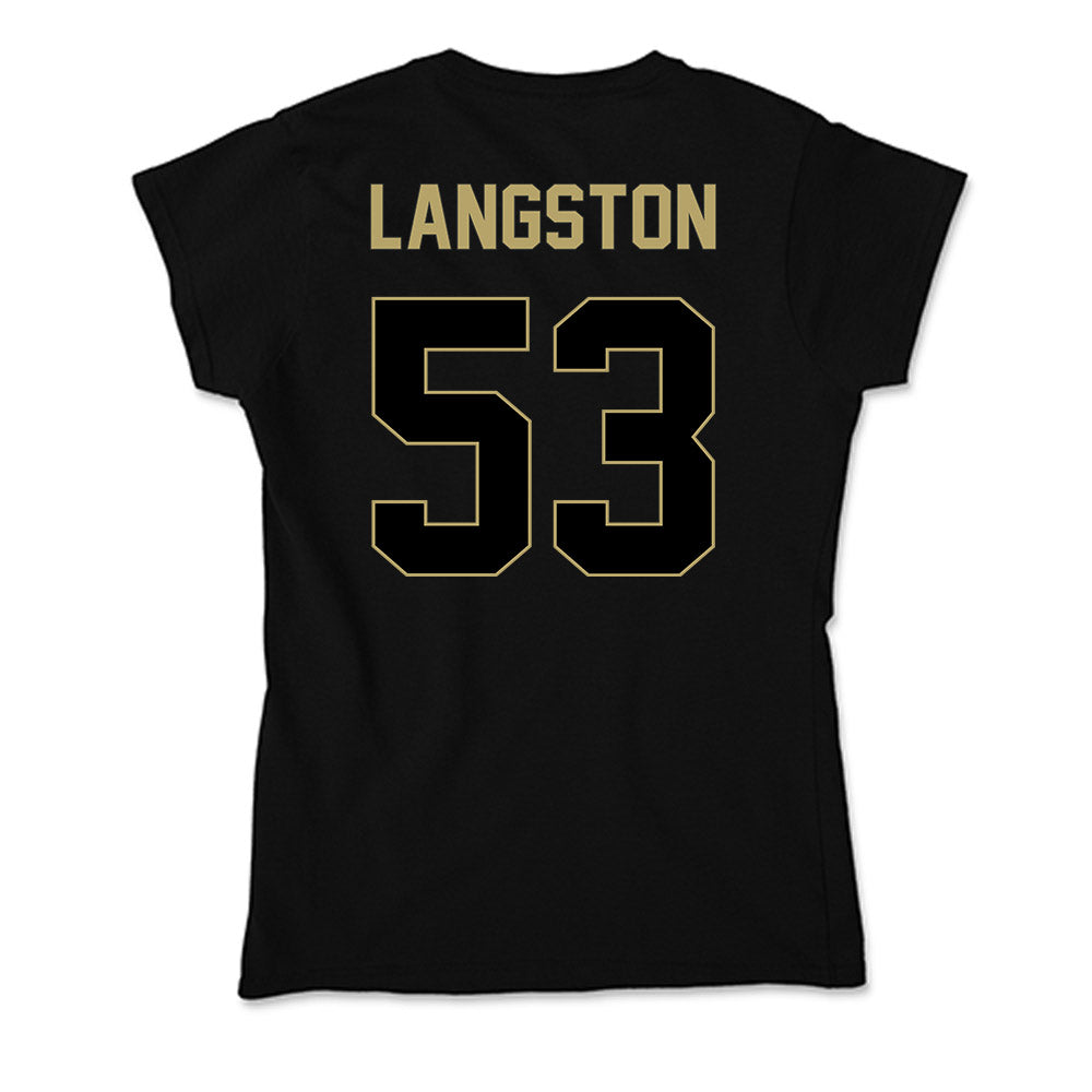 Central Florida - NCAA Football : Laparka Langston - Soft Style Women’s T-Shirt-1