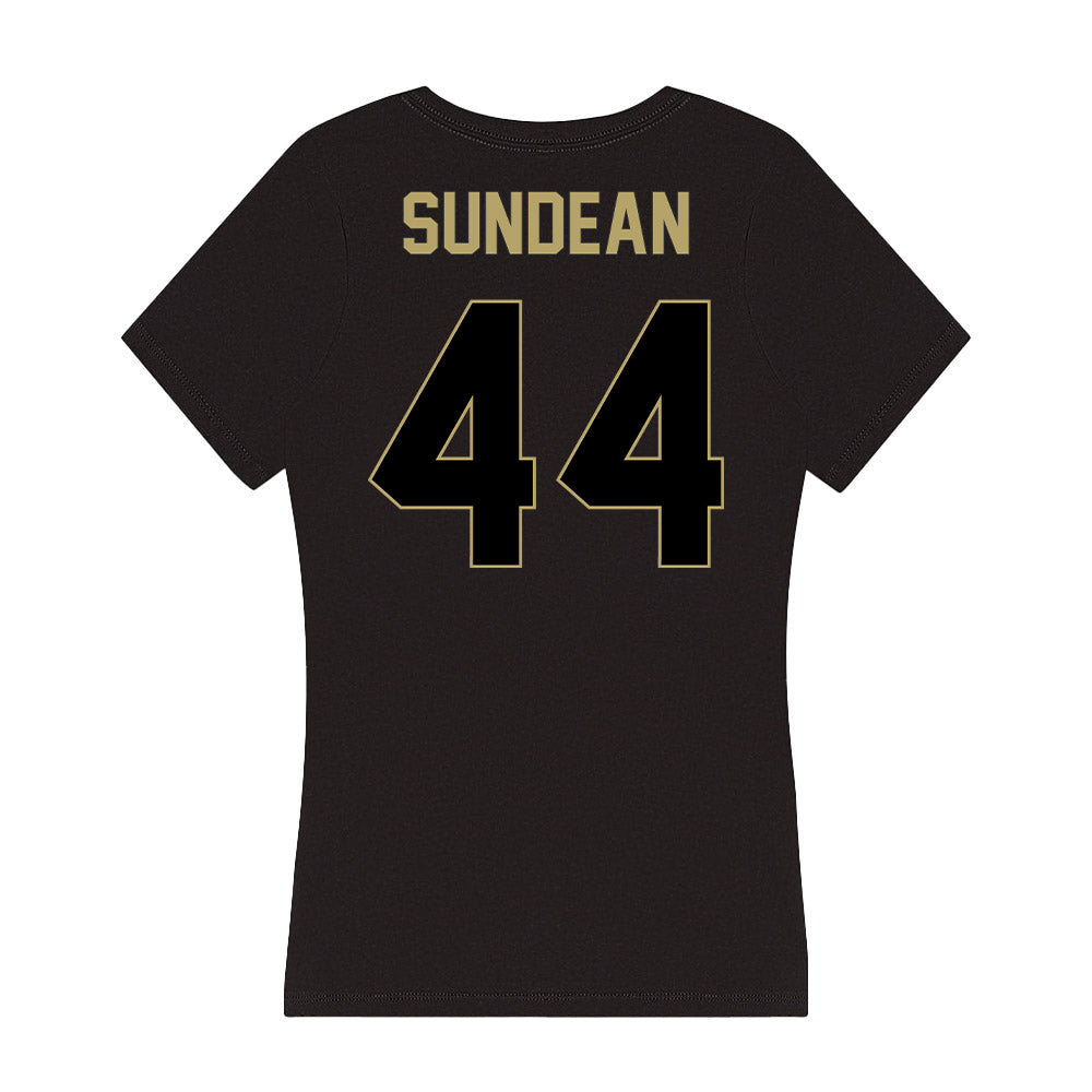 Central Florida - NCAA Baseball : Andrew Sundean - Women's V-Neck T-Shirt-1