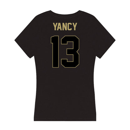 Central Florida - NCAA Women's Basketball : Summer Yancy - Women's V-Neck T-Shirt-1