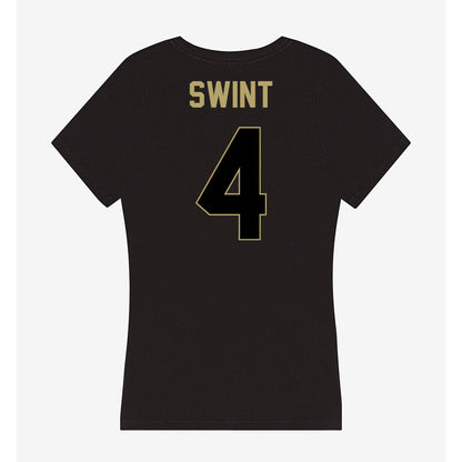 Central Florida - NCAA Football : Taevion Swint - Women's V-Neck T-Shirt-1