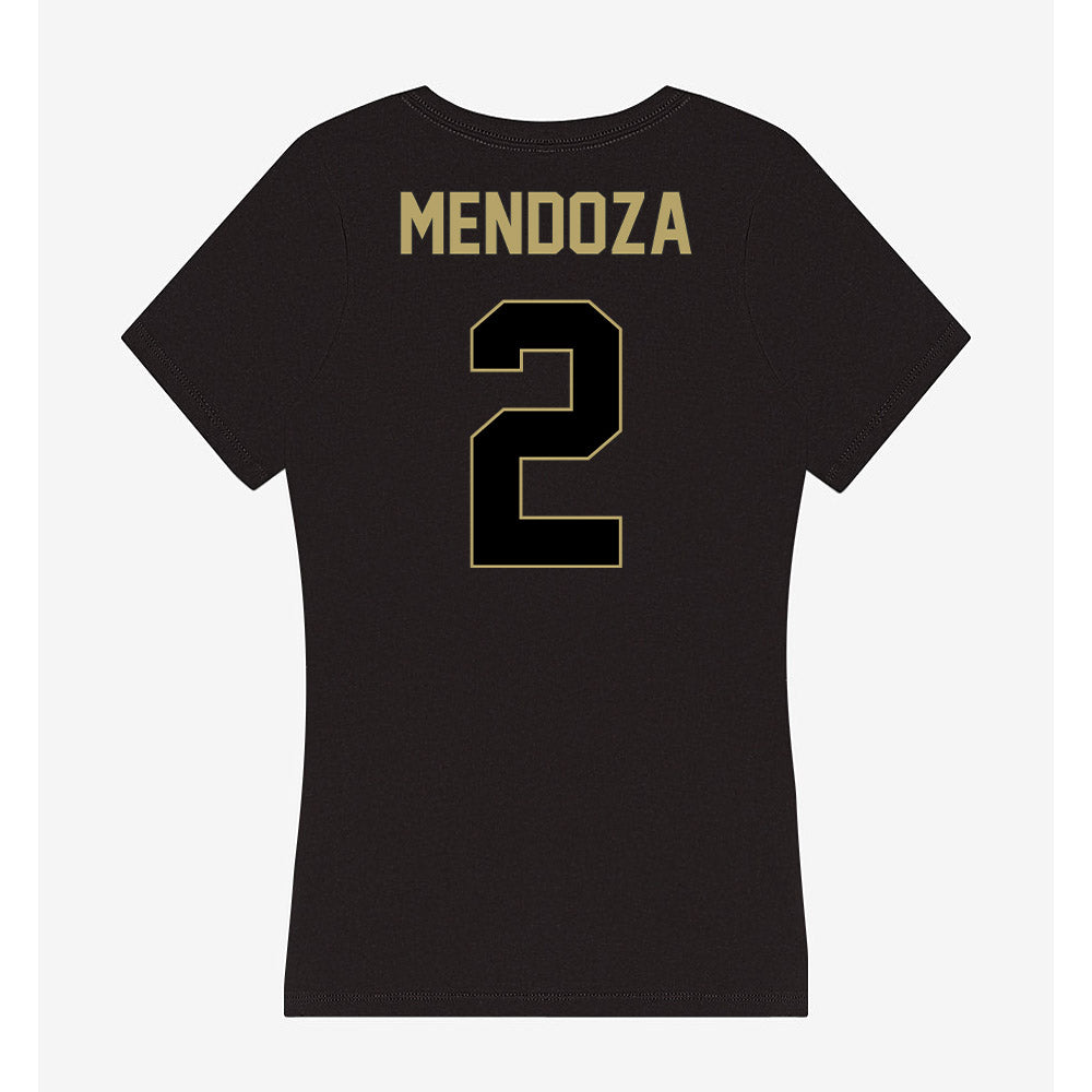 Central Florida - NCAA Women's Volleyball : Sarah Mendoza - Women's V-Neck T-Shirt-1