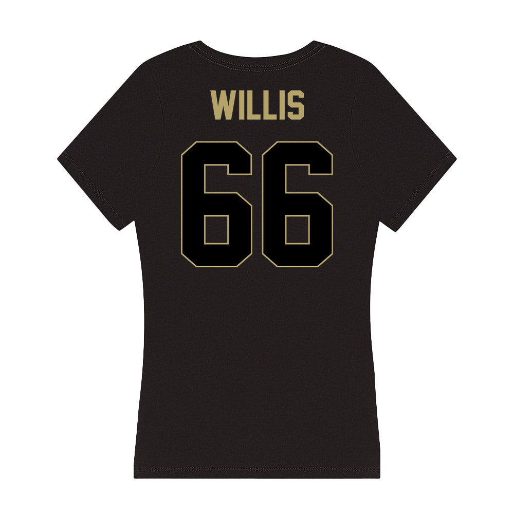 Central Florida - NCAA Softball : Sarah Willis - Women's V-Neck T-Shirt-1