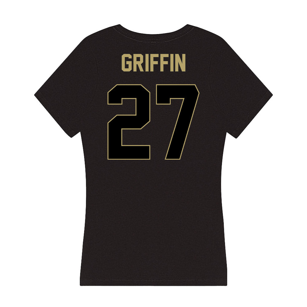 Central Florida - NCAA Softball : Ashleigh Griffin - Women's V-Neck T-Shirt-1