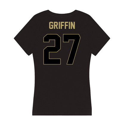 Central Florida - NCAA Softball : Ashleigh Griffin - Women's V-Neck T-Shirt-1