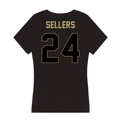 Central Florida - NCAA Men's Basketball : Jaylin Sellers - Women's V-Neck T-Shirt-1